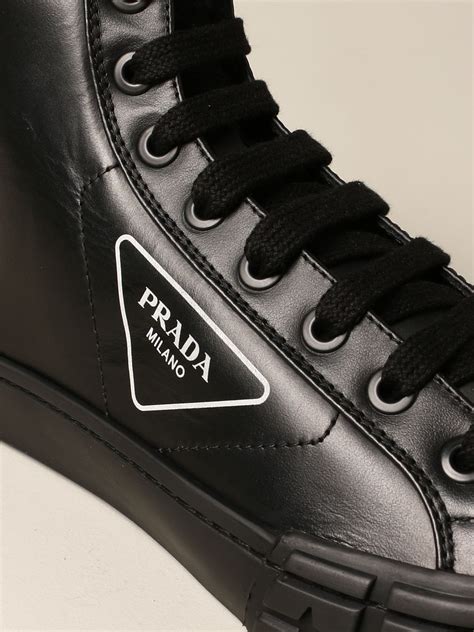 mens grey prada sneakers|men's black prada sneakers.